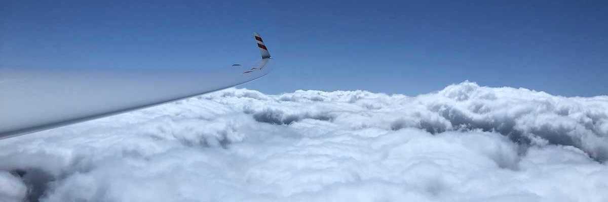 Flugwegposition um 09:24:34: Aufgenommen in der Nähe von Oberzeiring, 8762, Österreich in 3443 Meter